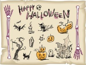 無料 ハロウィンのかっこいいイラスト 商用フリー じゃぱねすくライフ