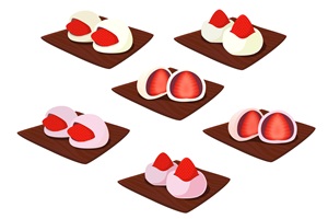 Strawberry Illust Ichigo Daifuku じゃぱねすくライフ