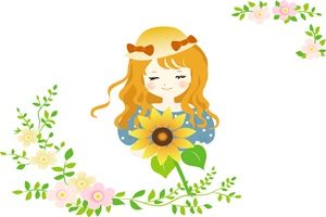 おしゃれ 可愛い ひまわりのイラスト 無料素材 おすすめ じゃぱねすくライフ