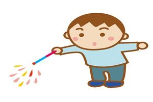 花火　男の子　イラスト　無料　フリー