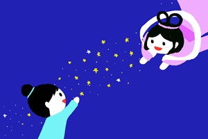 Tanabata Orihime Hikoboshi Illust Kawaii じゃぱねすくライフ