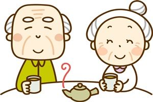 無料 おじいちゃんおばあちゃんのイラスト 敬老の日 じゃぱねすくライフ