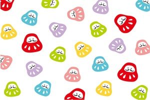 無料 だるまのかわいいイラスト 商用フリー じゃぱねすくライフ