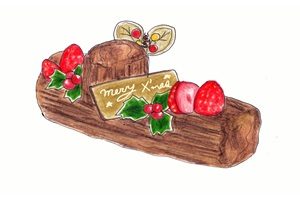 無料 かわいいクリスマスケーキのイラスト 商用フリー じゃぱねすくライフ