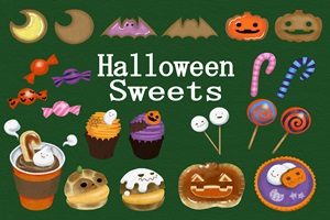 Halloween Illust Sweets じゃぱねすくライフ