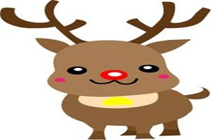 トップ100 トナカイ 可愛い クリスマス イラスト 動物ゾーン