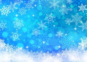雪の結晶　イラスト　背景　パターン　フレーム　無料　商用フリー