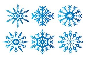 雪の結晶　イラスト　素材　無料　商用フリー