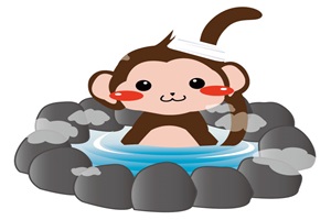 無料 猿のいろいろなポーズのイラスト フリー素材 じゃぱねすく