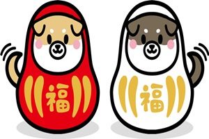 無料 柴犬のイラスト素材 かわいい ゆるい ゆるかわ じゃぱねすくライフ